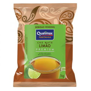 chá mate premium sabor limão qualimax
