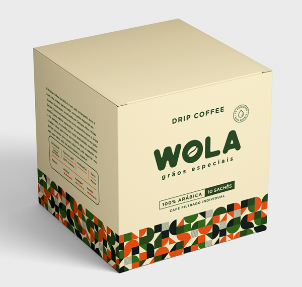 embalagem do drip coffee da wola grãos especiais
